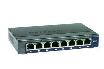 Netgear美国网件 GS108E V3 8端口千兆简单网管交换机