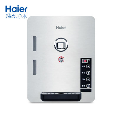 Haier海尔 管线机GR1396壁挂式无热胆即热饮水机温热型超薄搭净水器速热