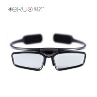 科若 家用3D投影仪眼镜 DLP投影仪3D眼镜 投影机主动快门眼镜 2幅装