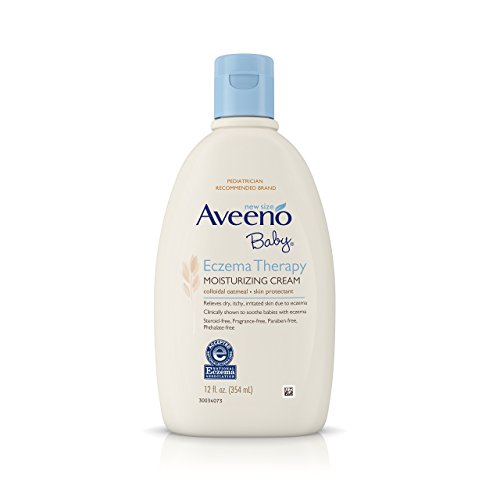 Aveeno艾维诺 婴儿保湿湿疹舒缓霜354ml Baby Eczema Therapy Moisturizing Cream 12 盎司