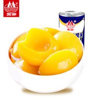 M美宁 黄桃罐头水果罐头425g*3正品糖水黄桃食品