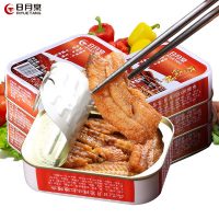 日月棠 台湾进口鱼罐头 红烧鳗鱼罐头肉 即食海鲜熟食品罐头鱼 100g*6罐