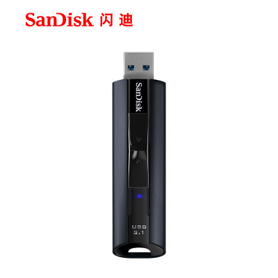 Sandisk闪迪 至尊超极速 USB3.1高速固态闪存盘CZ880 商务加密金属u盘256g