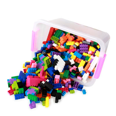 达拉 儿童小颗粒积木塑料拼装插女男孩子积木玩具 400粒
