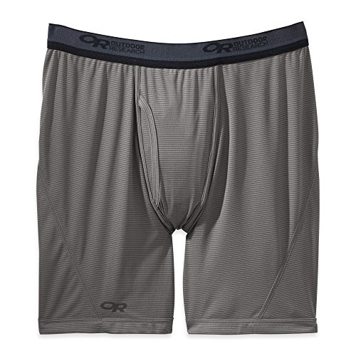 Outdoor Research 男士 OR M'S Echo Boxer Briefs - Pewter/Charcoal 回声快干平角内裤 50035-045