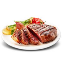赤豪 澳洲生鲜家庭牛排100g*13片套餐团购新鲜肉菲力黑椒刀叉
