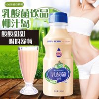 椰汁岛 乳酸菌饮品进口奶粉零脂肪牛奶酸奶饮料340mlx12瓶整箱