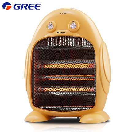 Gree格力 NSJ-8小太阳取暖器家用台式电暖器静音暗光节能干衣电热器防烫
