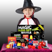 魔术8000 魔术道具套装玩具大礼盒 儿童近景舞台表演礼物礼包盒子