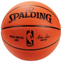 Spalding斯伯丁 74-569Y 篮球 职业比赛用 室内款 牛皮材质