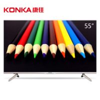 KONKA康佳 M55U 55英寸18核双64位4K HDR超高清智能平板LED液晶电视 金色