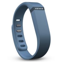 Fitbit Flex 时尚智能乐活手环 无线运动睡眠蓝牙腕带 蓝灰色