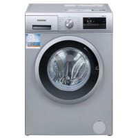 SIEMENS西门子 XQG80-WM10N1C80W 变频滚筒洗衣机 8公斤 LED显示 触摸控制 洗涤分离（银色）