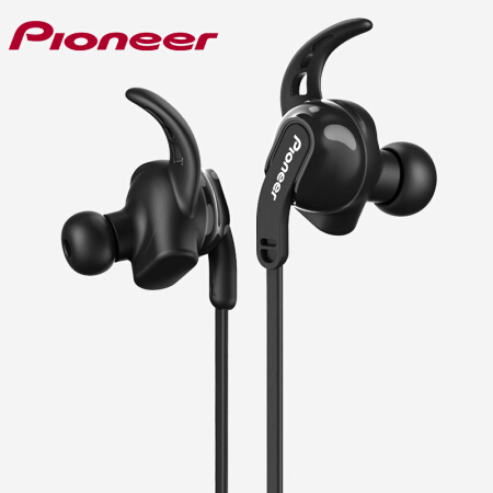 Pioneer先锋 SEC-S201BT 入耳式无线蓝牙耳机运动跑步防汗手机耳麦 黑色