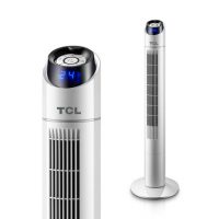 TCL FZ-T408 电风扇 家用塔扇 遥控定时落地扇 摇头静音大厦扇 无叶风扇 2款可选