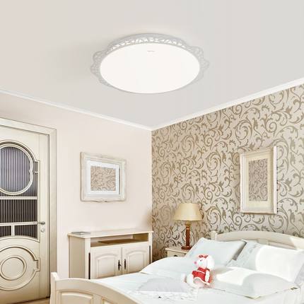 OPPLE欧普照明 卧室餐厅led圆形吸顶灯具现代简约大气温馨房间灯饰 多款可选