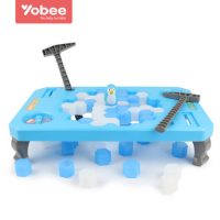 yobee优贝比 GF313 拯救企鹅桌游敲打冰块积木儿童桌面游戏破冰亲子智力互动玩具 +送飞行棋
