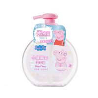 小猪佩奇 洗手液牛奶护理300ml婴儿儿童洁净双手润滑易清洗