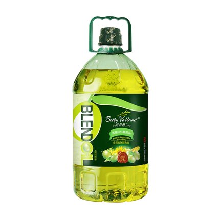 贝蒂薇兰 食用油添加10%特级初榨橄榄油5L食用植物调和油家用大桶