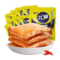 盐津铺子 鱼豆腐湖南特色休闲小零食小吃豆制品200g约14包独立包装