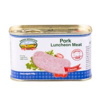 丹麦进口绿山农场 经典原味午餐肉罐头198g速食肉罐头火锅食材