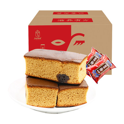 枣粮先生 老北京红枣糕800g蛋糕面包网红糕点零食早餐年货