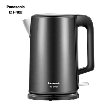 Panasonic松下 NC-CWK21电水壶烧水壶电热水壶智能大功率不锈钢内胆1.5L