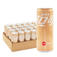 可口可乐香草味330ml*12罐风味可乐摩登罐汽水碳酸饮料原厂整箱装