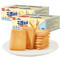 盼盼 干烙蛋糕饼干早餐面包干500g*2箱 糕点心零食休闲食品小吃独立小包装